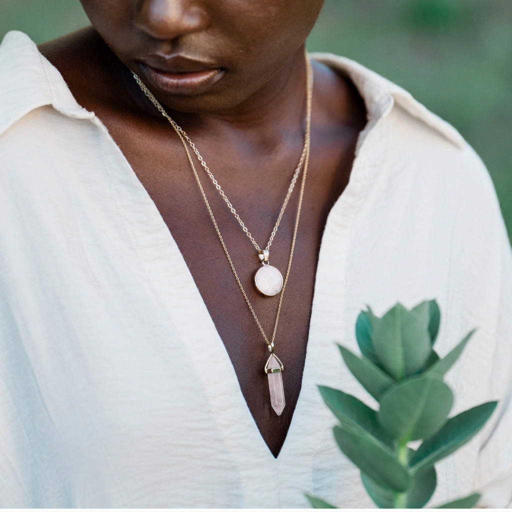 Rose Serenity Necklace